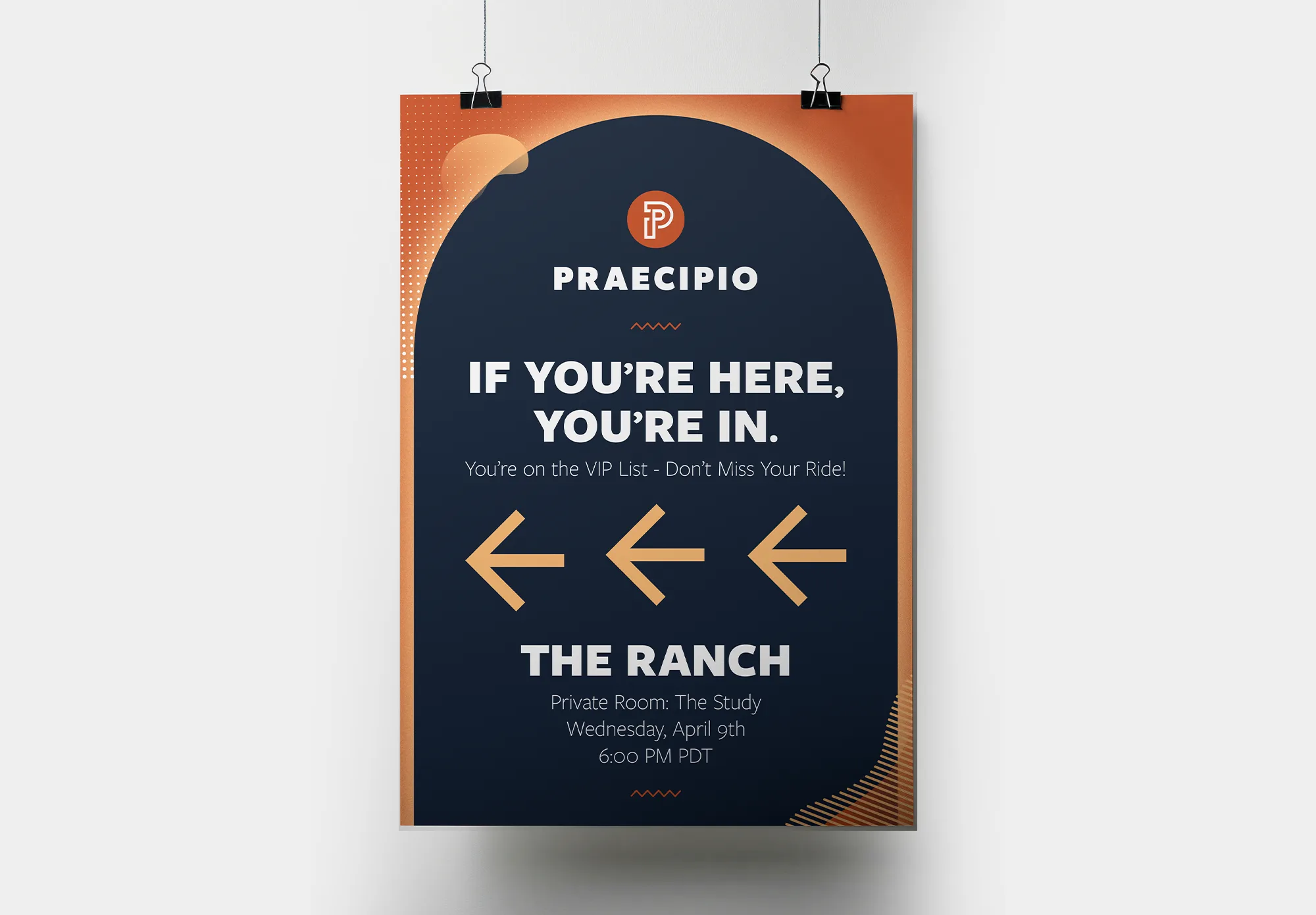 praecipio-poster