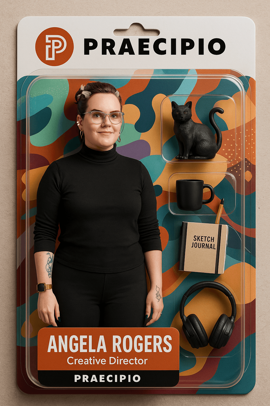 Angela Rogers Action Figure